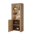 Stylish Oak Sideboard with LED Lights