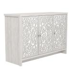 Galano Norwich 3-Door Storage Cabinet in Dusty Grey