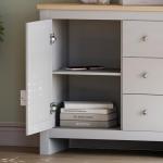 Arlington Grey & Oak Sideboard with Drawers