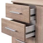 Stylish Alba Sideboard Cabinet with Drawers & Doors