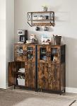VASAGLE Multipurpose Storage Cabinet with Adjustable Shelves