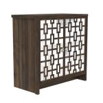 Galano Mollison Modern 2 Door Sideboard - Walnut