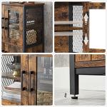 VASAGLE Multipurpose Storage Cabinet with Adjustable Shelves