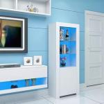 Stylish 160cm LED High Gloss Sideboard Unit