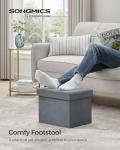 Stylish Storage Ottoman for Living Room or Bedroom