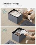 Stylish Storage Ottoman for Living Room or Bedroom