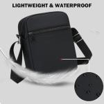 Men's Lightweight Crossbody Bag with Adjustable Strap