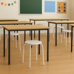 Harbour Housewares White Stackable Metal Stool