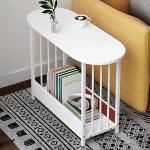 Modern Oval Side Table for Small Spaces