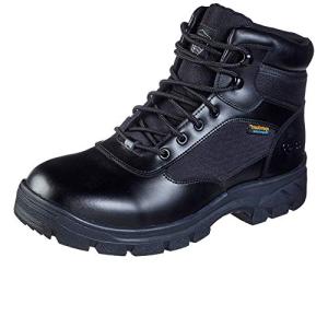 Skechers Men's Wascana Benen Black Leather Boot