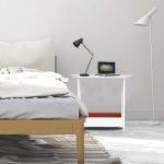 Modern Oval Side Table for Small Spaces