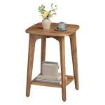 VASAGLE Small Square Side Table with Shelf