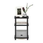 Furinno 3-Tier Turn-N-Tube Side Table