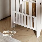 Small White Side Table for Living Room and Bedroom