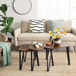 Set of 3 Industrial Nesting Coffee Tables