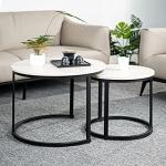 Hawthyhome Round Nesting Coffee Table Set