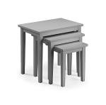 Julian Bowen Cleo Grey Wood Nest Tables