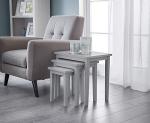 Julian Bowen Cleo Grey Wood Nest Tables