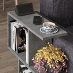 Hocuspicus 2-Tier Versatile Side Table in Grey