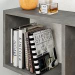Hocuspicus 2-Tier Versatile Side Table in Grey
