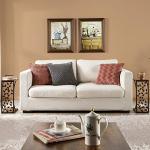 Yaheetech Double C-Shaped Side Tables with Storage
