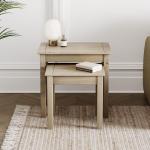 Panama Nesting Tables in Solid Pine