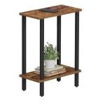 TUTOTAK Slim Side Table for Living Spaces