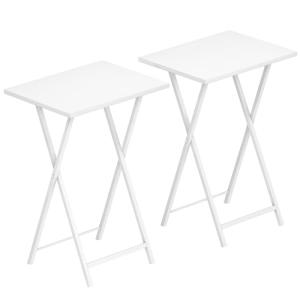 HOOBRO Folding Side Tables Set for Small Spaces
