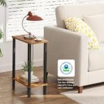 TUTOTAK Slim Side Table for Living Spaces