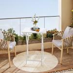 HOOBRO Folding Side Tables Set for Small Spaces