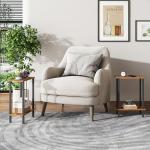 TUTOTAK Slim Side Table for Living Spaces