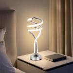 EIDISUNY LED Touch Control Table Lamp - Silver