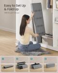 Light Grey Storage Ottoman Bench – Easy Assembly