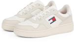Tommy Jeans Retro Basket Mid Top Sneakers - White