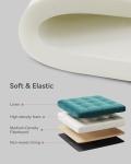 Light Green Storage Ottoman Footstool for Living Room