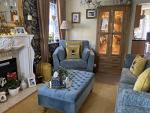 Duck Egg Deep Cushioned Chesterfield Footstool