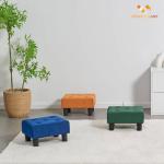 Velvet Green Footstool Ottoman for Any Space