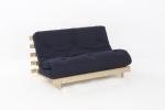 Comfy Living 4ft6 Double Wooden Futon Set