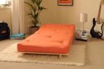 Cozy 2ft6 Small Wooden Futon Sofa Set