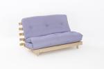 Comfy Living 4ft6 Double Wooden Futon Set