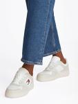 Tommy Jeans Retro Basket Mid Top Sneakers - White