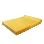 Panana Comfy Fold-Out Futon Sofa Bed - Yellow