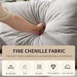 Comfy 3-Seater Chenille Sofa for Cozy Spaces