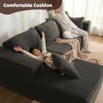 Litbird L-Shaped Modular Sofa with Chaise, Grey