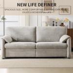 Comfy 3-Seater Chenille Sofa for Cozy Spaces