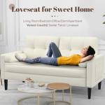 Comfy Beige 2-Seater Sofa with Pillows