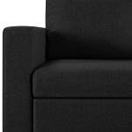 Yaheetech Black L-Shaped Convertible Sofa Bed