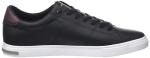 Tommy Hilfiger Men’s Essential Leather Detail Vulcanised Trainers, Black (Black), 8