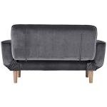 Modern Gray 2-Seat Sofa for Kids