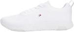 Tommy Hilfiger Men's White Knit Rib Trainers 11